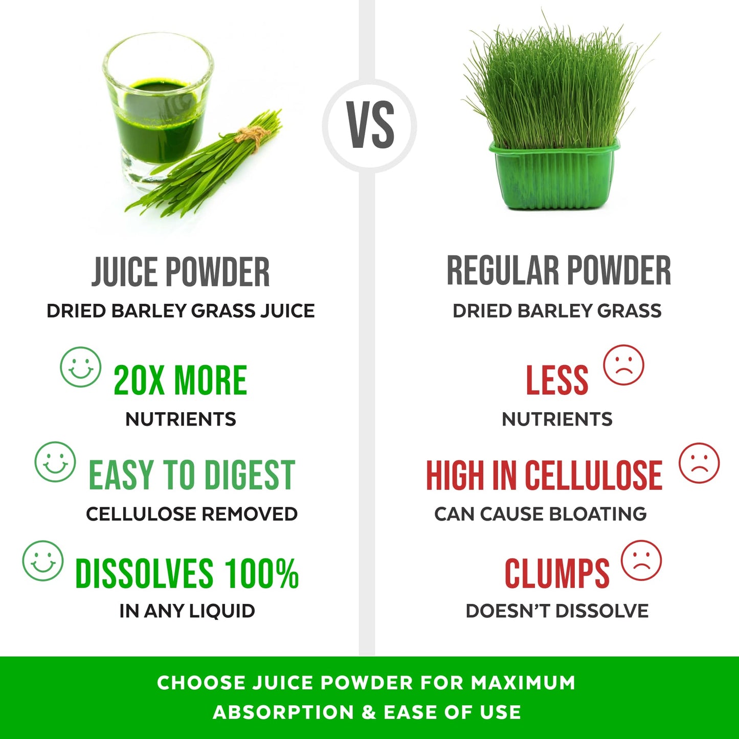 Organic Barley Grass Juice Powder