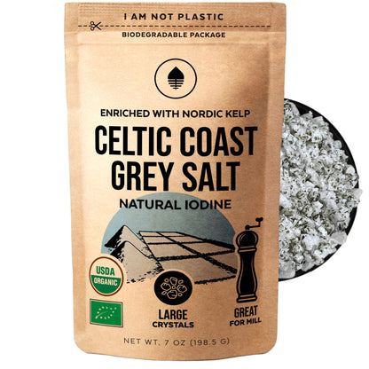 Celtic Coast Grey Salt With Iodine