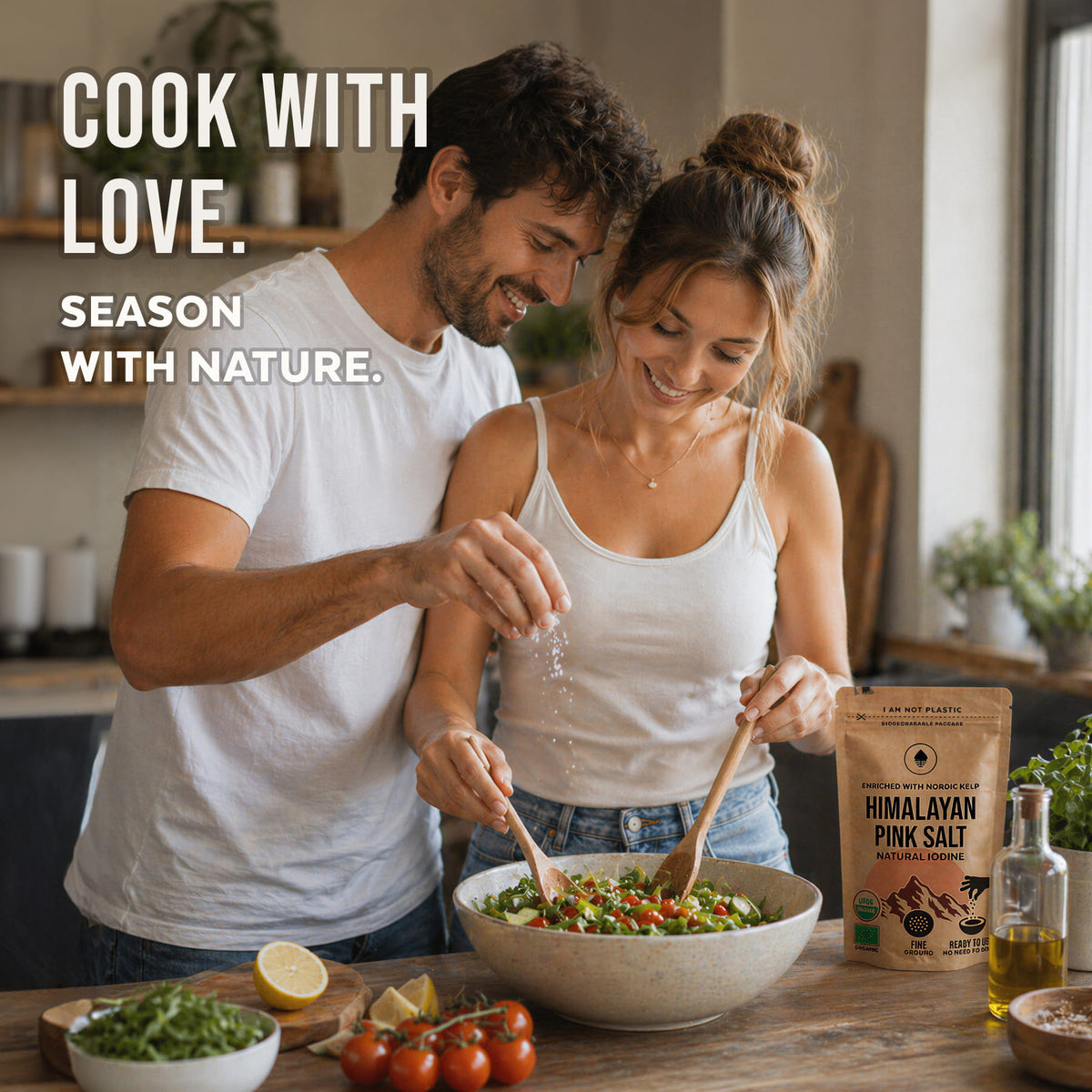 Himalayan Fine Pink Salt With Iodine