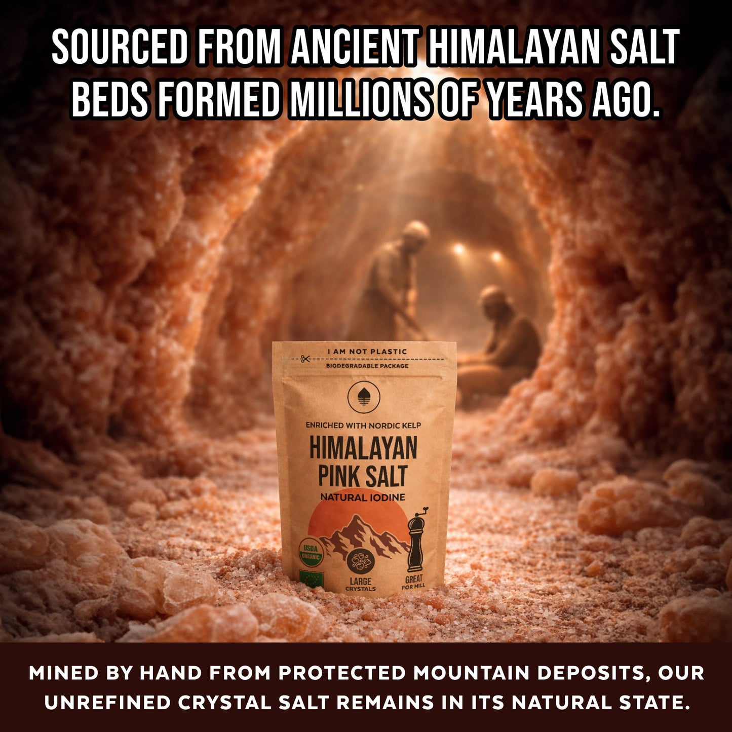 Himalayan Pink Salt With Iodine