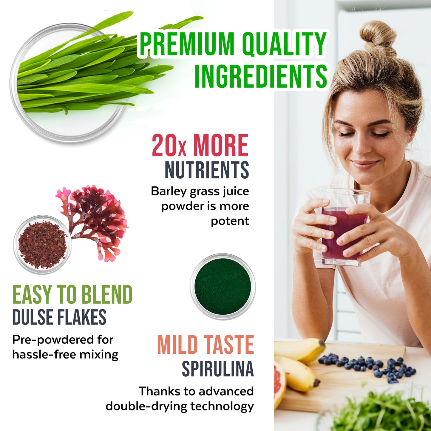 Organic Heavy Metal Detox Smoothie Mix