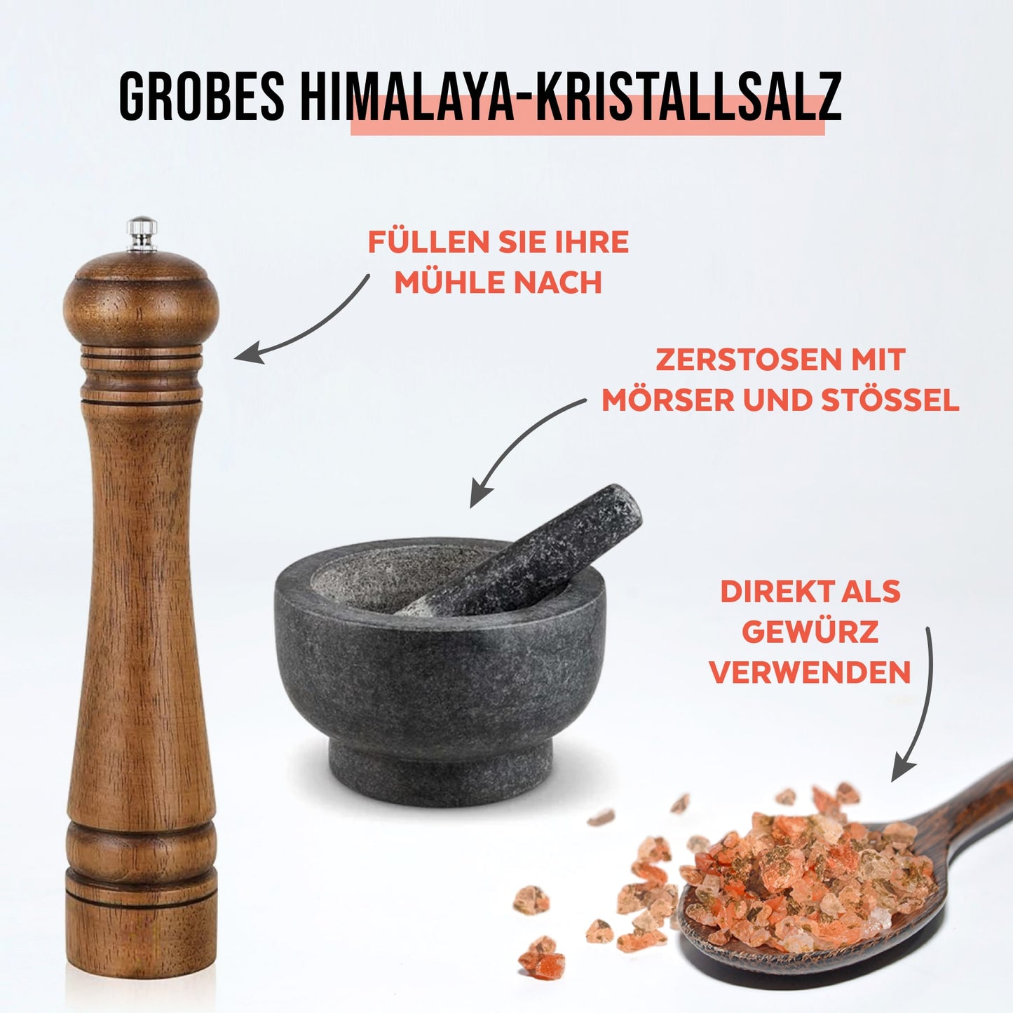 Himalayan Pink Salt With Iodine