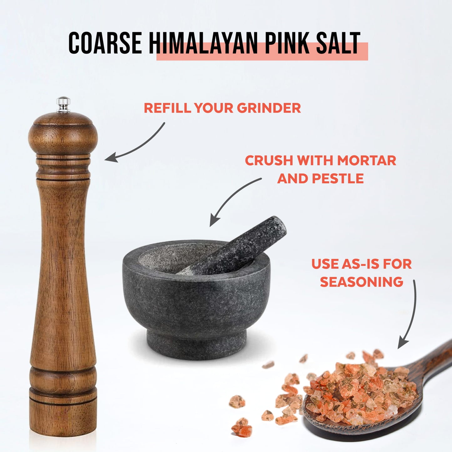 Himalayan Pink Salt With Iodine
