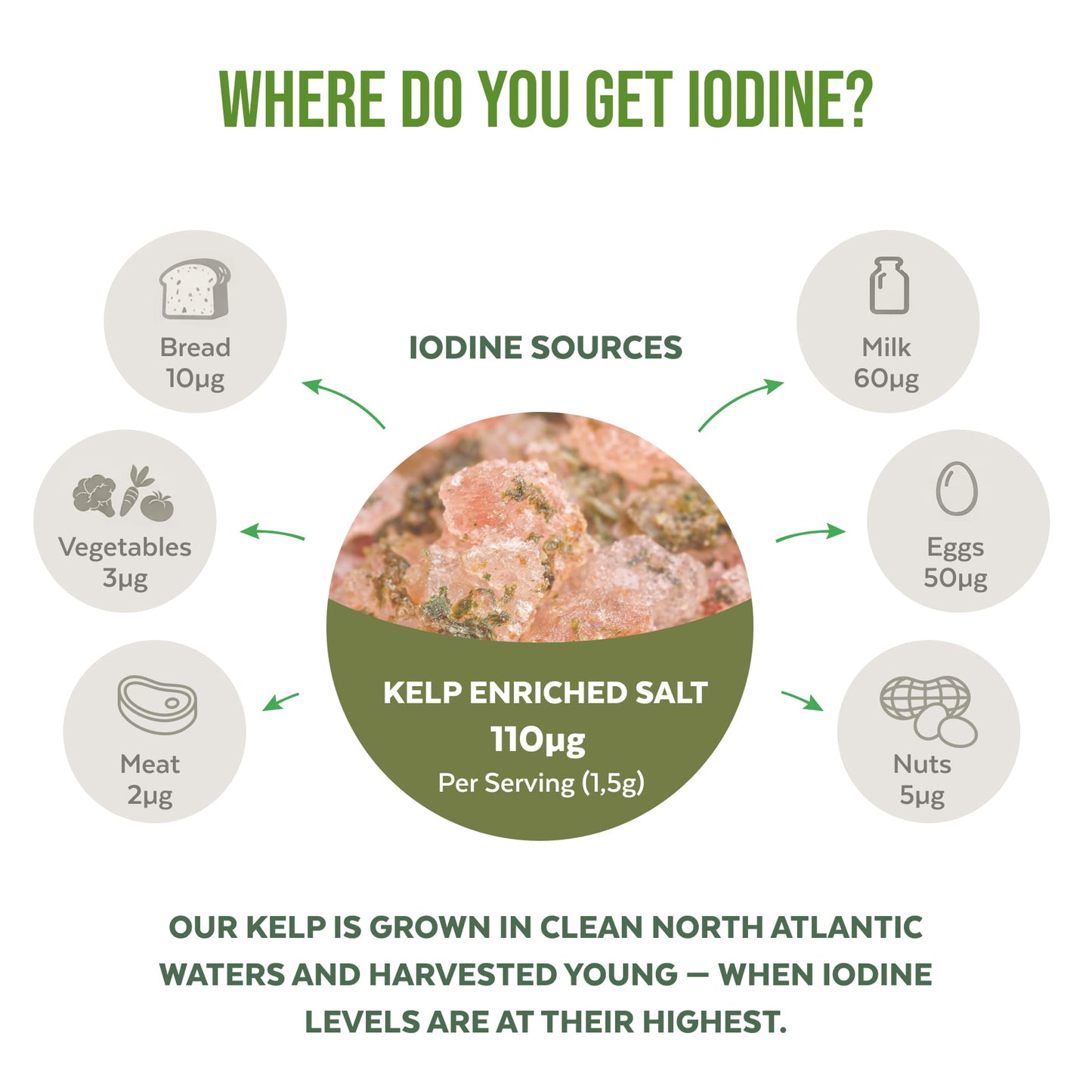 Himalayan Pink Salt With Iodine