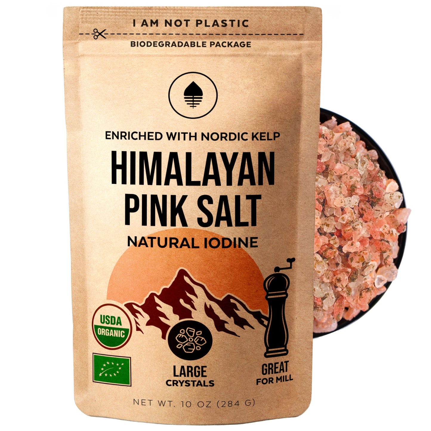 Himalayan Pink Salt With Iodine