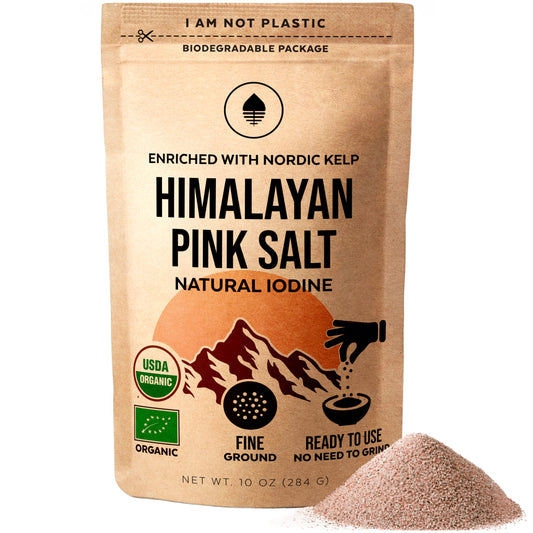 Himalayan Fine Pink Salt With Iodine