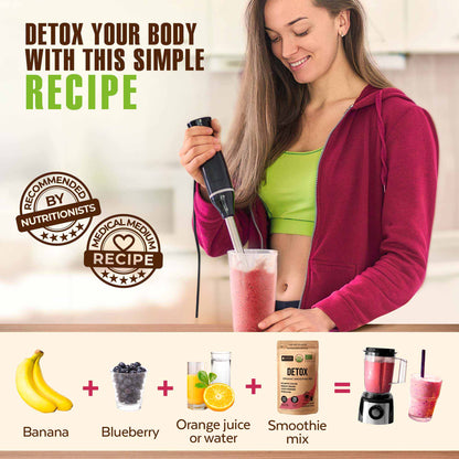 Organic Heavy Metal Detox Smoothie Mix